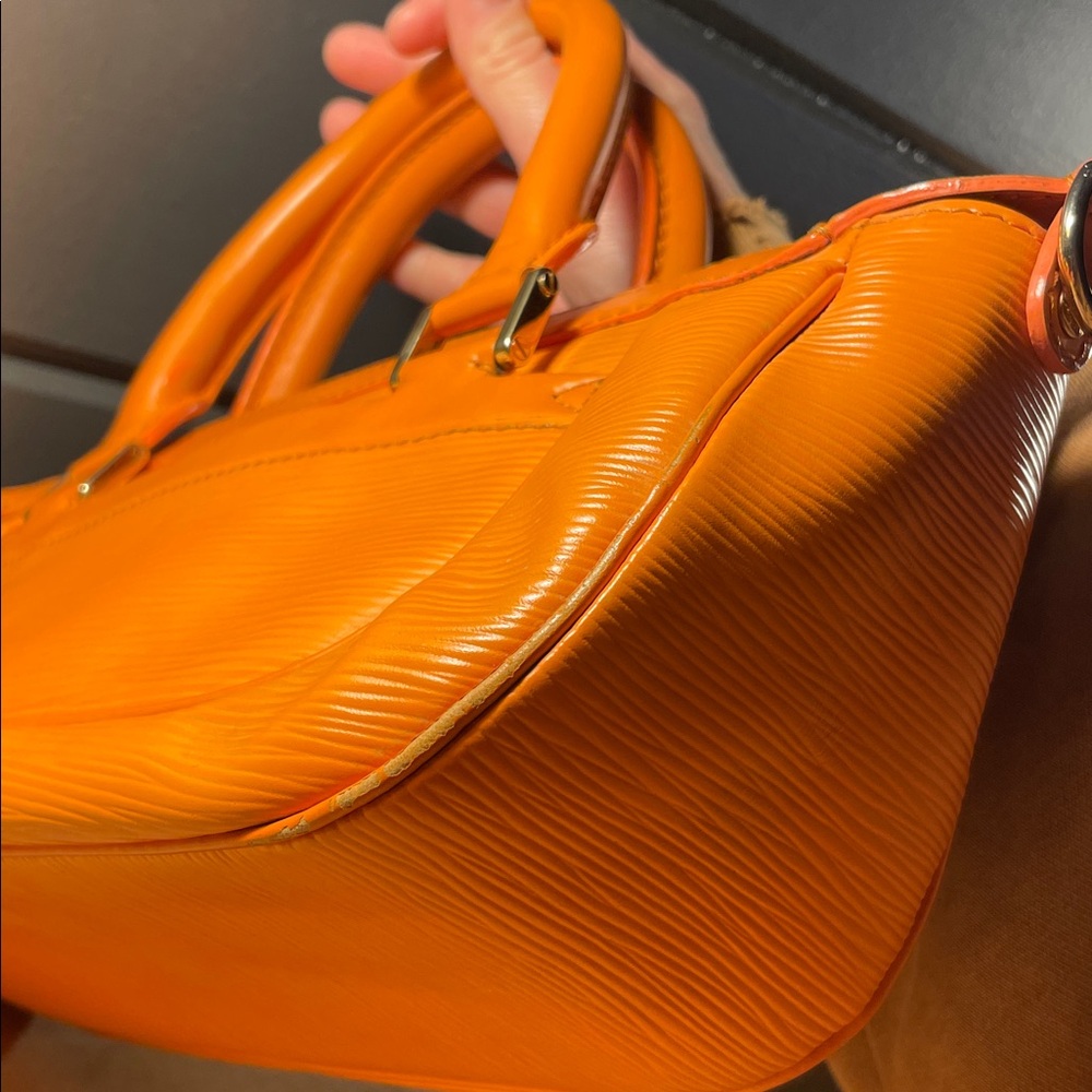 Louis Vuitton Vintage Marc Jacobs Era Dhanura Danura Orange Epi Leather Bag ! - Picture 6 of 14
